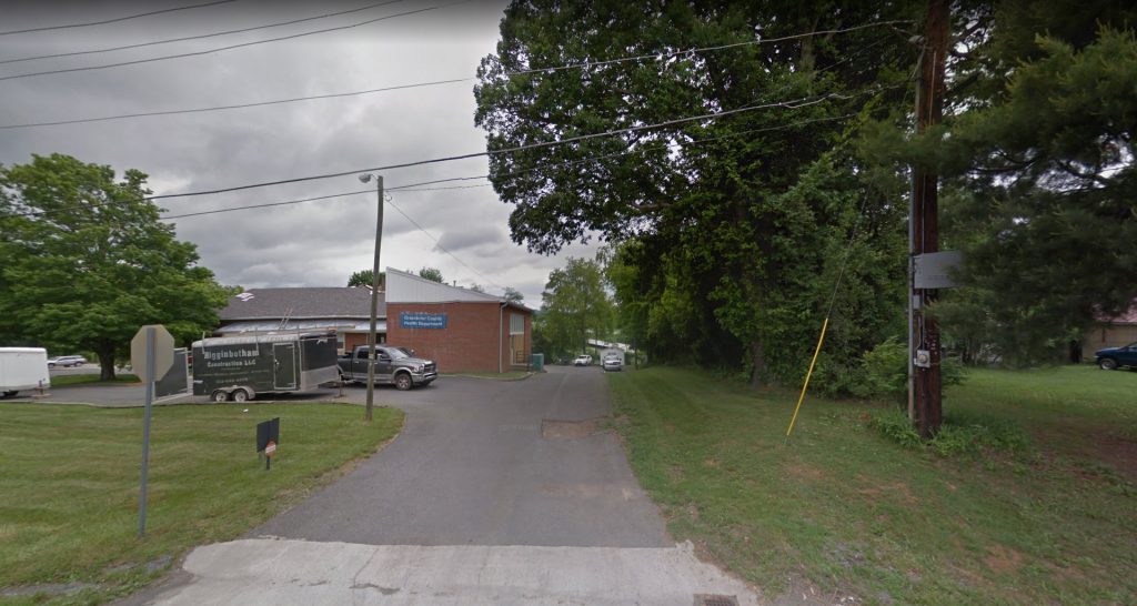 Greenbrier County Health Department in Ronceverte, West Virginia