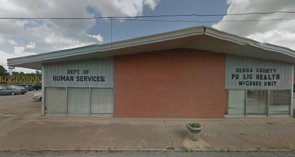 Desha County Health Unit - McGehee in Mcgehee, Arkansas