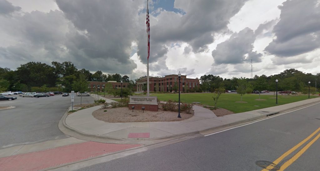 McDuffie County Probate Court in Thomson, Georgia