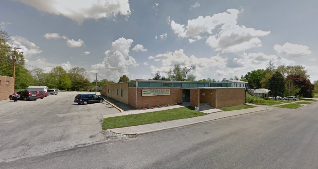Edgar County Public Health Department in Paris, Illinois