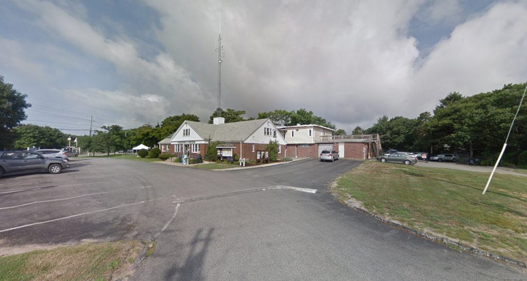 Yarmouth Town Hall in South Yarmouth, Massachusetts