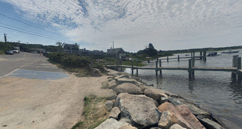 Chilmark Town Hall in Chilmark, Massachusetts
