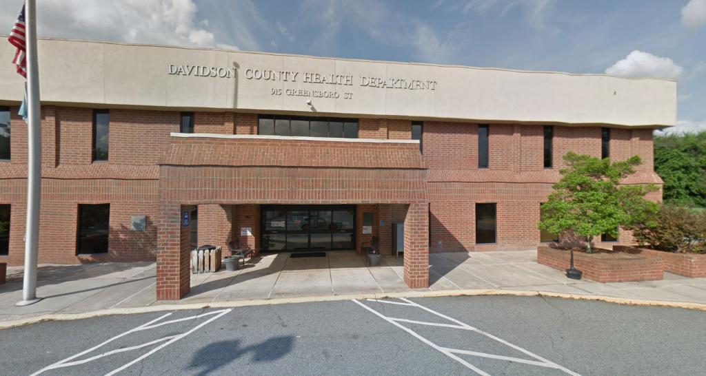 Davidson County Health Department in Lexington, North Carolina